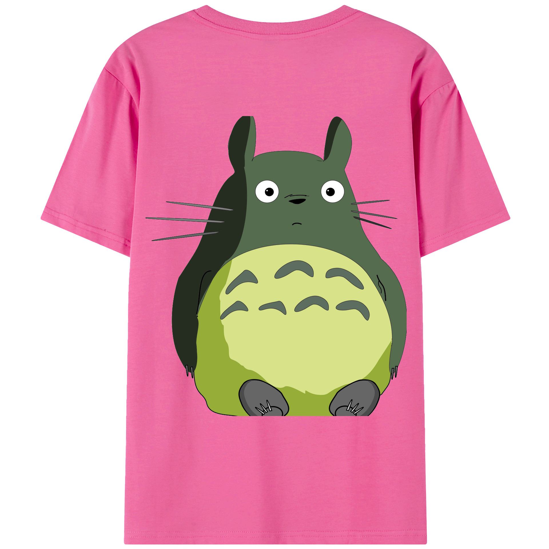 （画像用） となりのトトロ 草壁メイ 草壁サツキ My Neighbor Totoro Satsuki Kusakabe Mei Kusakabe レディース半袖Tシャツ(バックプリント)